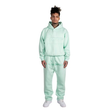 Mint Nofs Jogger styled with sneakers